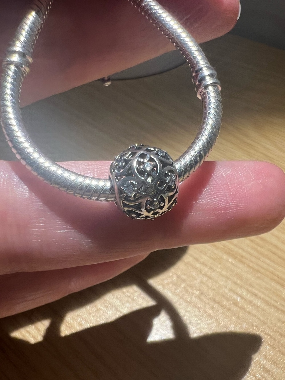 Openwork Filigree Charm - Picture 6 of 10